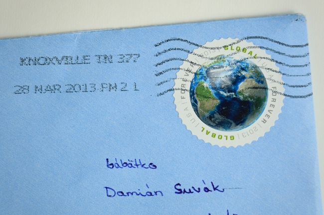 Bábätko Damián dostalo svoju prvú poštu